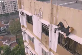 跑酷：国外跑酷高手在香港系列1图片