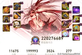DNF：5月战力破亿了！旭旭宝宝2.2E战力，但仅排在16名图片