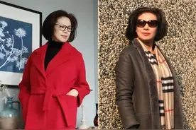 “双面呢大衣、小脚裤”，才是秋冬60岁妈妈适合的打扮！时髦显瘦图片