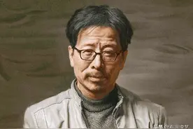冷军一幅女子肖像，被质疑庸俗，放大10倍，逼真到相机都拍不出图片