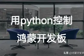 用python控制鸿蒙开发板，绝绝子图片