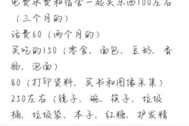 女儿一个月花了1610元，本来还嫌她瞎花，看完她发我的清单，欣慰图片