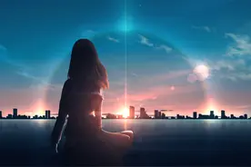 空灵意境版精美动漫插画图集！飞流直下三千尺，疑是银河落九天图片