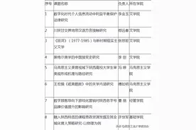 最新！陕西省社科基金年度项目立项公布，西安工大被8次“点名”图片