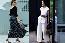 会穿的女人，基本款也能穿出高级感，极简穿搭凸显迷人的魅力图片