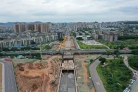 超期待！南充滨江北路互通下穿国庆达通车条件，将军大桥达成铁路跨线桥启动施工图片