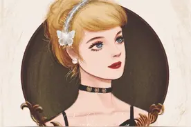 迪士尼公主和可爱甜美手绘插画：【壁纸\背景\头像】图片