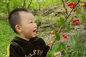 童年总是无忧无虑，带这一点新鲜感与好奇图片