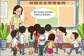 漫画版《河北省学校安全条例》，建议收藏！图片
