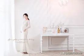 婚纱与孕味的经典结合，打造2020最美孕照系列图片