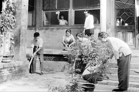 1952年发起爱国卫生运动，故宫清除14万吨垃圾图片