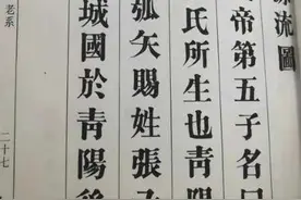 张氏祖源为清河，历史记载终为实图片