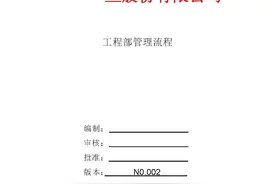 万科地产集团------工程管理制度图片
