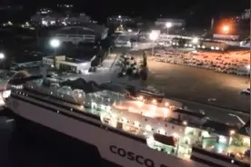 沿着高速看中国·沈海高速丨从大连到烟台 跟总台车队一起体验横渡渤海海峡的快乐图片