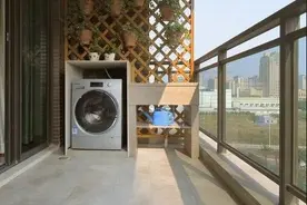 洗衣机和洗手盆共存，怎么做更合理图片