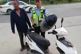 新买电动车上路被查是套牌，无牌无证被扣留，男子才知被店家忽悠图片