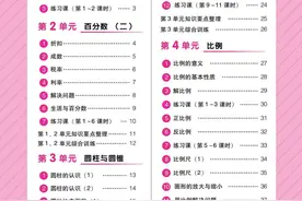 课时学练测-数学-六年级下册-配人教版图片