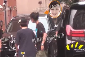 孙俪送小花学舞蹈，女儿穿小粉裙肉嘟嘟，9岁等等身高到妈妈肩膀图片