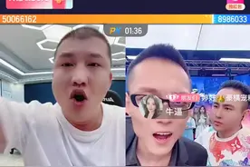二驴的大战散打哥，最高人气111万，网友：娱乐直播的春天来了图片
