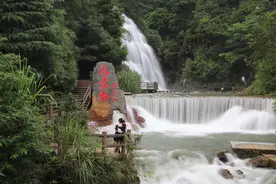重庆周边游 | 比华蓥山爬山更难的，是去天意谷看瀑布图片