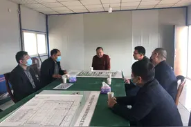 一家上市公司实地考察邢台供销任县冷链物流项目图片