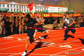 火爆开“战”！边防旅的军体运动会就是这么燃图片