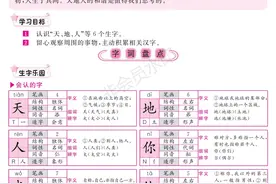 一年级上册语文教材全析全解-第一单元 识字一（人教部编版)图片