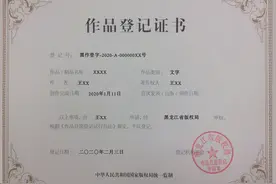 作者著作权登记指南 办理方式看这里图片
