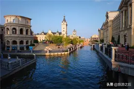 耗资50亿的大连滨水景观，威尼斯水城浓浓的异国风情图片