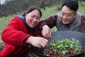 安徽农民夫妻，边种田边做饭，被骂作秀，却年入100万，凭啥？图片