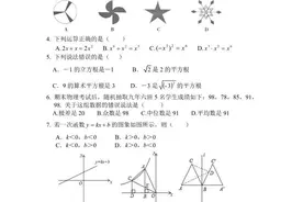 最新中考数学模拟题（带详细答案）图片