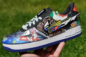 二次元画风！全新 Nike Air Force 1/1 配色你心动了吗？图片