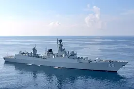 中国海军区域防空的尝试 052的进阶——052B型导弹驱逐舰图片