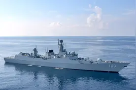 中国海军区域防空的尝试 052的进阶——052B型导弹驱逐舰图片