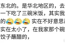 北方人的饭量南方人吓坏了，南方人吃饭就像猫一样北方人惊呆了图片