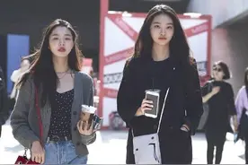 韩国女孩素人街拍 养眼程度五颗星图片