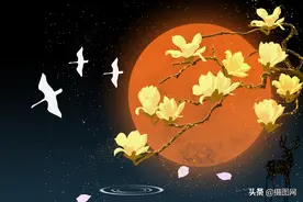 中国风插画 | 收藏啦！二十张黑底中式背景插画图片