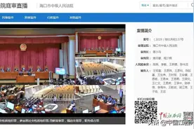 海口中院一审判长庭审疑爆粗口逐律师被直播 网友：通过网络对法官施压并不妥图片
