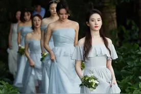 盘点娱乐圈里那些最美的伴娘团图片