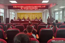 传承红色基因 争做新时代好队员——裕安区石板冲乡第二小学第二次少代会召开图片