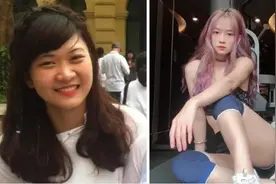 越南130斤胖妹，健身减重30斤，越看越美！分享4个减脂动作图片
