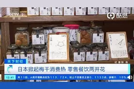流口水了！日本掀起梅干消费热，市场规模已达26亿元图片