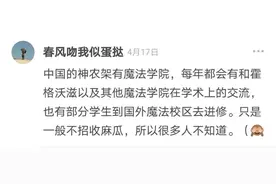 霍格沃茨收中国人吗？段子文案笑yue了图片