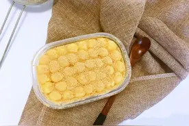 网红甜品豆乳盒子，香甜好吃又不腻，大人孩子都爱吃图片