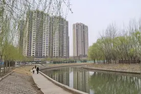 邯郸城区：滏阳河这道U形湾太美了图片