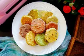 蔬菜海苔苏打小饼干，不加糖真健康，半小时完成，营养又好吃图片