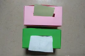 儿童手工折纸：抽纸盒子怎么折简单又实用？快来一起DIY下吧！图片