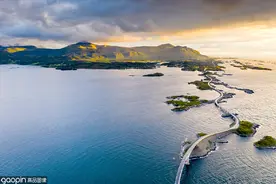 全世界最美最危险的公路，大西洋海滨公路，自驾爱好者的终极梦想图片