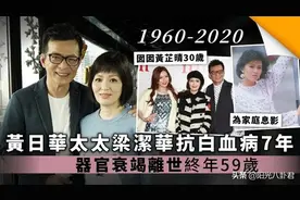 黄日华在爱妻临终前承诺永不再娶，已买夫妻墓碑，百年后合葬入穴图片