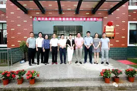 九江职业大学学前教育学院实习基地在付垅乡挂牌图片